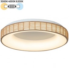 Φωτιστικό Πλαφονιέρα Φ50cm LED 25W 230V 2500lm CCT Σχοινί 42042